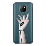 Senada General Mobile Gm 20 İle Uyumlu Kılıf 0.4Mm Lazer Kesim Silikon Kapak Robotic