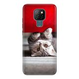 Senada General Mobile Gm 20 İle Uyumlu Kılıf 0.4Mm Lazer Kesim Silikon Kapak Saklambaç Kedi