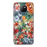 Senada General Mobile Gm 20 İle Uyumlu Kılıf 0.4Mm Lazer Kesim Silikon Kapak Sanatsal Çiçek