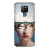 Senada General Mobile Gm 20 İle Uyumlu Kılıf 0.4Mm Lazer Kesim Silikon Kapak Sanatsal