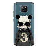 Senada General Mobile Gm 20 İle Uyumlu Kılıf 0.4Mm Lazer Kesim Silikon Kapak Skull Panda