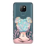 Senada General Mobile Gm 20 İle Uyumlu Kılıf 0.4Mm Lazer Kesim Silikon Kapak Uzaydan Gelen Kız