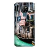 Senada General Mobile Gm 20 İle Uyumlu Kılıf 0.4Mm Lazer Kesim Silikon Kapak Venedik
