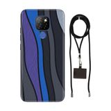 Senada General Mobile Gm 20 İle Uyumlu Kılıf İnsider Desenli Silikon İpli Boyun Askı Aparatı
