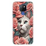 Senada General Mobile GM 20 ile Uyumlu Kılıf Resimli Desenli Silikon Canım Kedim