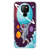 Senada General Mobile Gm 20 İle Uyumlu Kılıf Silikon Desenli Tam Koruma Resimli Astronot