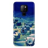 Senada General Mobile Gm 20 İle Uyumlu Kılıf Silikon Desenli Tam Koruma Resimli Cold Village