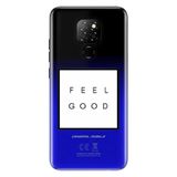 Senada General Mobile Gm 20 İle Uyumlu Kılıf Silikon Desenli Tam Koruma Resimli Feel Good