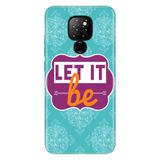 Senada General Mobile Gm 20 İle Uyumlu Kılıf Silikon Desenli Tam Koruma Resimli Let İt Be