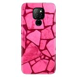 Senada General Mobile Gm 20 İle Uyumlu Kılıf Silikon Desenli Tam Koruma Resimli Pembe Beton