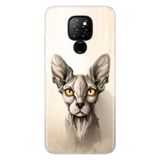 Senada General Mobile Gm 20 İle Uyumlu Kılıf Silikon Desenli Tam Koruma Resimli Sfenks Kedi