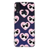 Senada General Mobile Gm 20 Pro İle Uyumlu Kılıf 0.4 Mm Lazer Kesim Silikon Kapak Panda