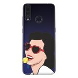 Senada General Mobile Gm 20 Pro İle Uyumlu Kılıf 0.4 Mm Lazer Kesim Silikon Kapak,Color489