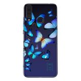 Senada General Mobile Gm 20 Pro İle Uyumlu Kılıf 0.4Mm Lazer Kesim Silikon Kapak 2D Kelebekler