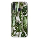Senada General Mobile Gm 20 Pro İle Uyumlu Kılıf 0.4Mm Lazer Kesim Silikon Kapak 4D Yeşil Yapraklar