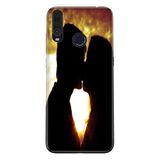 Senada General Mobile Gm 20 Pro İle Uyumlu Kılıf 0.4Mm Lazer Kesim Silikon Kapak Aşk Manzara