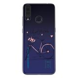 Senada General Mobile Gm 20 Pro İle Uyumlu Kılıf 0.4Mm Lazer Kesim Silikon Kapak Bike Like Uyumlu