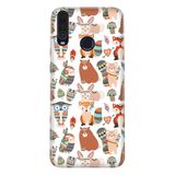 Senada General Mobile Gm 20 Pro İle Uyumlu Kılıf 0.4Mm Lazer Kesim Silikon Kapak Bird Colony