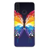 Senada General Mobile Gm 20 Pro İle Uyumlu Kılıf 0.4Mm Lazer Kesim Silikon Kapak Butterfly