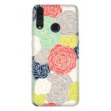 Senada General Mobile Gm 20 Pro İle Uyumlu Kılıf 0.4Mm Lazer Kesim Silikon Kapak Çiçek Bahçesi