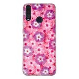 Senada General Mobile Gm 20 Pro İle Uyumlu Kılıf 0.4Mm Lazer Kesim Silikon Kapak Çiçekli Sss