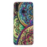 Senada General Mobile Gm 20 Pro İle Uyumlu Kılıf 0.4Mm Lazer Kesim Silikon Kapak Color Mandala