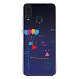 Senada General Mobile Gm 20 Pro İle Uyumlu Kılıf 0.4Mm Lazer Kesim Silikon Kapak Çöp Aşk