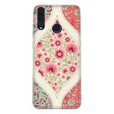 Senada General Mobile Gm 20 Pro İle Uyumlu Kılıf 0.4Mm Lazer Kesim Silikon Kapak Dantel Çiçek