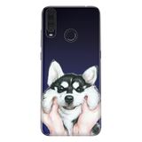 Senada General Mobile Gm 20 Pro İle Uyumlu Kılıf 0.4Mm Lazer Kesim Silikon Kapak Dostum Hasky