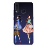 Senada General Mobile Gm 20 Pro İle Uyumlu Kılıf 0.4Mm Lazer Kesim Silikon Kapak Fashion Miss