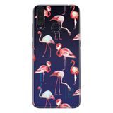 Senada General Mobile Gm 20 Pro İle Uyumlu Kılıf 0.4Mm Lazer Kesim Silikon Kapak Flamingo