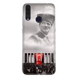 Senada General Mobile Gm 20 Pro İle Uyumlu Kılıf 0.4Mm Lazer Kesim Silikon Kapak Gazi Mustafa