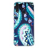 Senada General Mobile Gm 20 Pro İle Uyumlu Kılıf 0.4Mm Lazer Kesim Silikon Kapak Geo Yapraklar