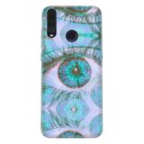 Senada General Mobile Gm 20 Pro İle Uyumlu Kılıf 0.4Mm Lazer Kesim Silikon Kapak Ghost Eye