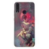 Senada General Mobile Gm 20 Pro İle Uyumlu Kılıf 0.4Mm Lazer Kesim Silikon Kapak Gizemli Kız
