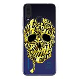Senada General Mobile Gm 20 Pro İle Uyumlu Kılıf 0.4Mm Lazer Kesim Silikon Kapak Iskelet Caution Uyumlu