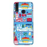 Senada General Mobile Gm 20 Pro İle Uyumlu Kılıf 0.4Mm Lazer Kesim Silikon Kapak Istanbul Geo