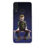 Senada General Mobile Gm 20 Pro İle Uyumlu Kılıf 0.4Mm Lazer Kesim Silikon Kapak Joker Çizim