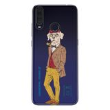 Senada General Mobile Gm 20 Pro İle Uyumlu Kılıf 0.4Mm Lazer Kesim Silikon Kapak Köpek
