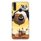 Senada General Mobile Gm 20 Pro İle Uyumlu Kılıf 0.4Mm Lazer Kesim Silikon Kapak Kungfu Panda