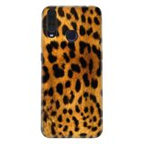 Senada General Mobile Gm 20 Pro İle Uyumlu Kılıf 0.4Mm Lazer Kesim Silikon Kapak Leopar Kürk