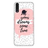 Senada General Mobile Gm 20 Pro İle Uyumlu Kılıf 0.4Mm Lazer Kesim Silikon Kapak Let Dream Love