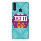 Senada General Mobile Gm 20 Pro İle Uyumlu Kılıf 0.4Mm Lazer Kesim Silikon Kapak Let It Be