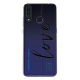 Senada General Mobile Gm 20 Pro İle Uyumlu Kılıf 0.4Mm Lazer Kesim Silikon Kapak Love Dizayn