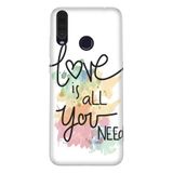 Senada General Mobile Gm 20 Pro İle Uyumlu Kılıf 0.4Mm Lazer Kesim Silikon Kapak Love Is All