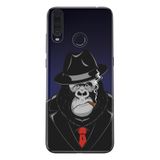 Senada General Mobile Gm 20 Pro İle Uyumlu Kılıf 0.4Mm Lazer Kesim Silikon Kapak Mafya