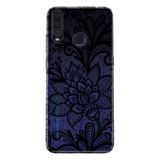 Senada General Mobile Gm 20 Pro İle Uyumlu Kılıf 0.4Mm Lazer Kesim Silikon Kapak Mandala Gül