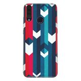 Senada General Mobile Gm 20 Pro İle Uyumlu Kılıf 0.4Mm Lazer Kesim Silikon Kapak Mavi Şerit