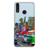 Senada General Mobile Gm 20 Pro İle Uyumlu Kılıf 0.4Mm Lazer Kesim Silikon Kapak Miami Street