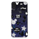 Senada General Mobile Gm 20 Pro İle Uyumlu Kılıf 0.4Mm Lazer Kesim Silikon Kapak Mickeyyyyy